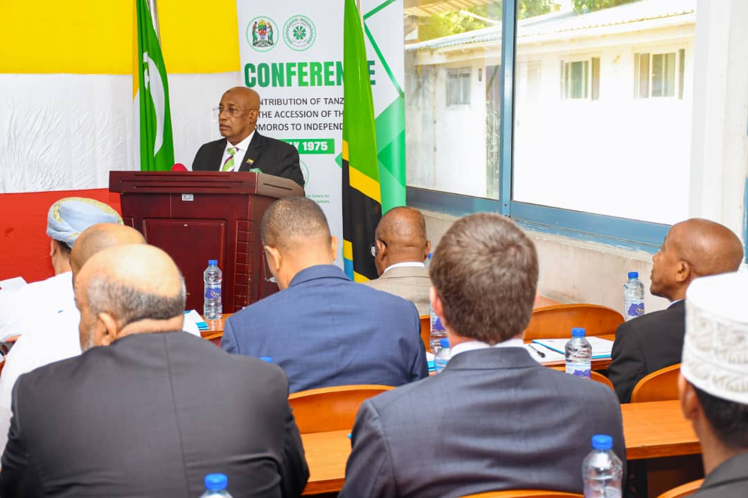 Mheshimiwa Dkt. Ahamada El Badaoui Mohamed, Balozi wa Comoro nchini Tanzania, ametoa Mhadhara kuhusu " Mchango wa Tanzania uliosaidia kupatikana kwa Uhuru wa Comoro" 02 July,2026